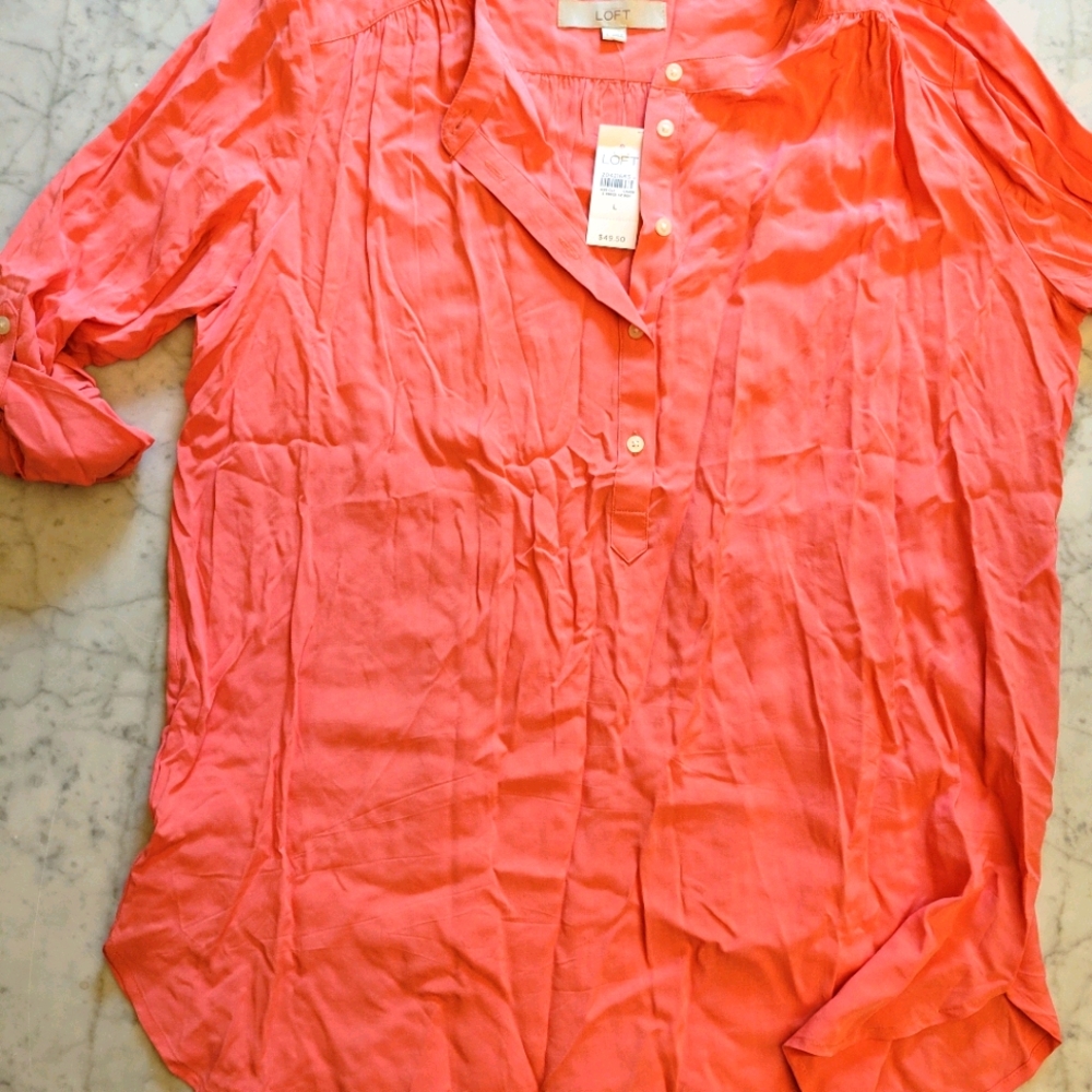 Shirt in a tunic style